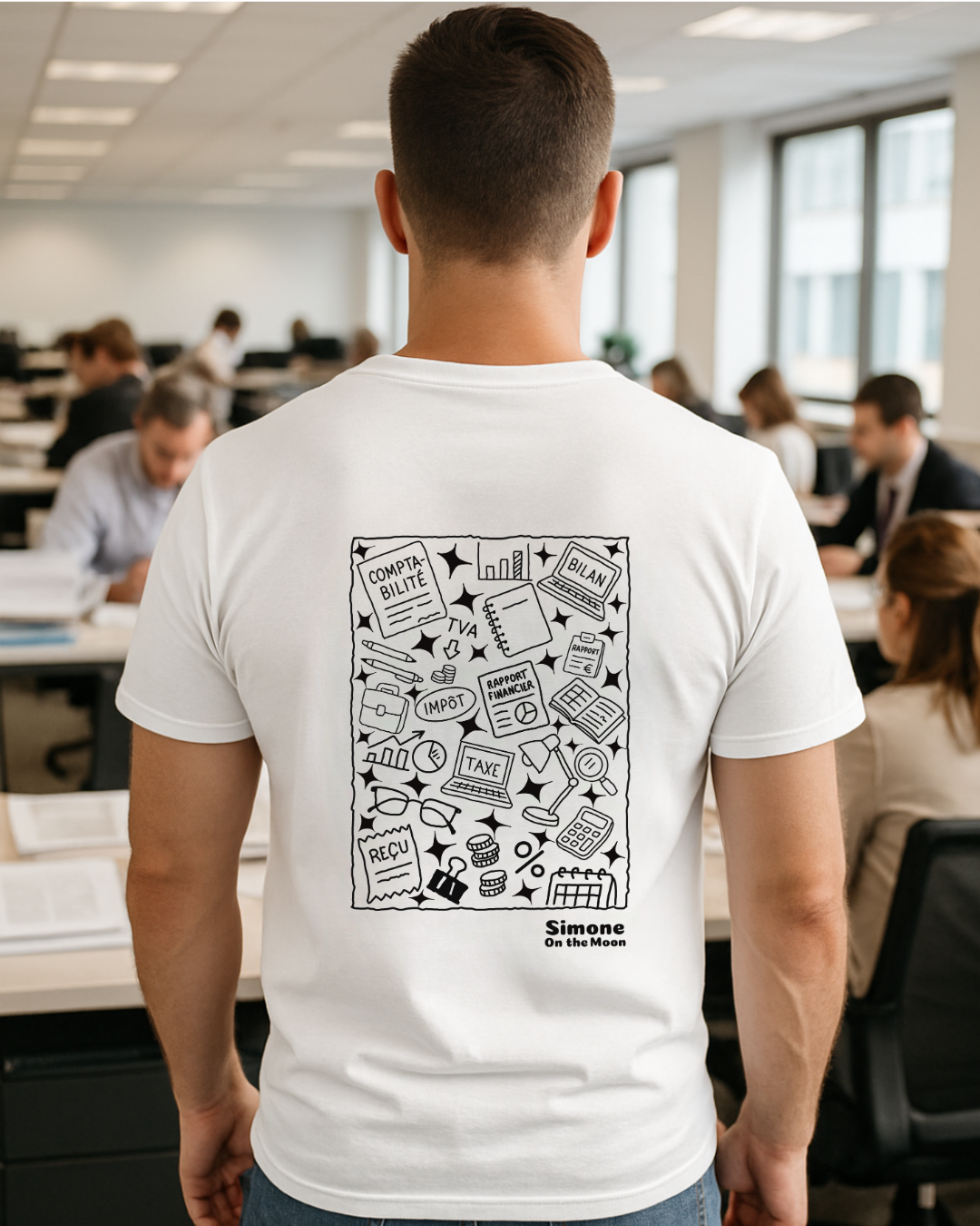 Gestion, Finance & Services — Simone on the Moon Image