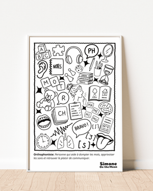 Affiche Orthophoniste