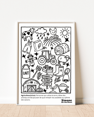 Affiche Agriculteur(trice)