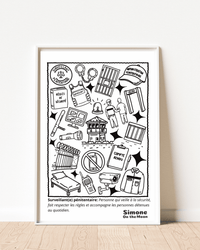 Affiche surveillant pénitentiaire