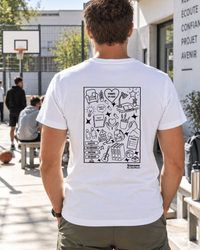 t-shirt blanc educateur specialisé