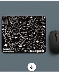 Tapis de souris Aide-soignant(e)