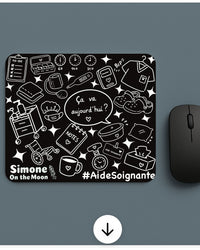 Tapis de souris Aide-soignant(e)