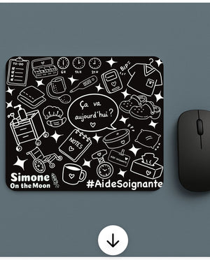 Tapis de souris Aide-soignant(e)