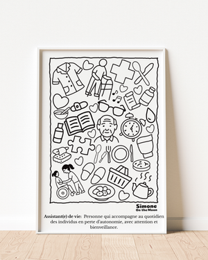 Affiche Assistant(e) de vie