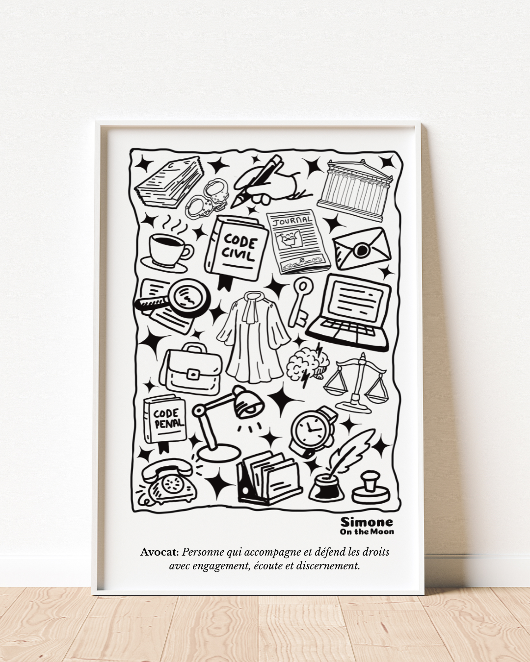 Affiche Avocat(e)
