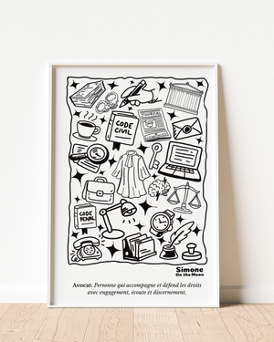 Affiche Avocat(e)