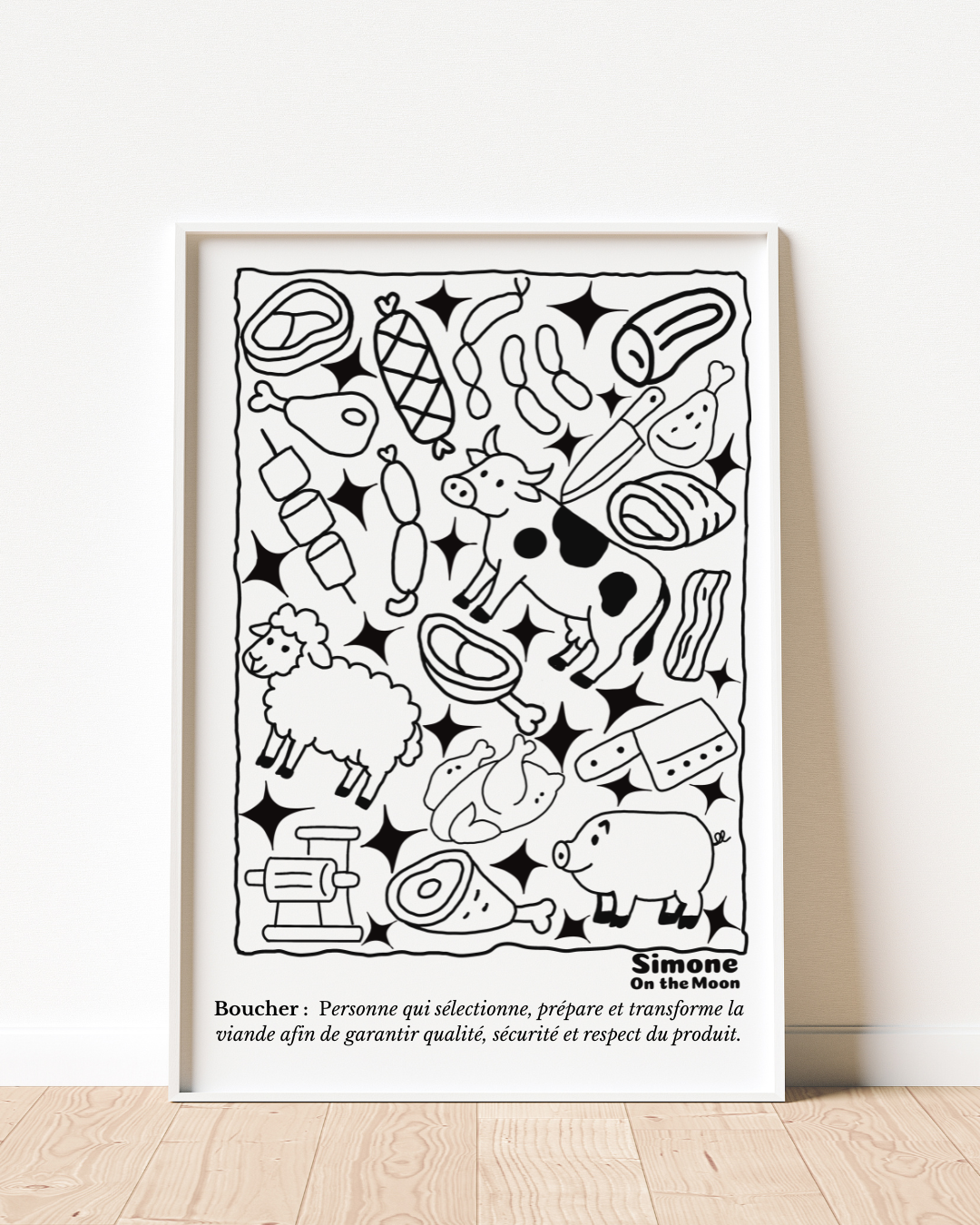 Affiche Boucher(ère)