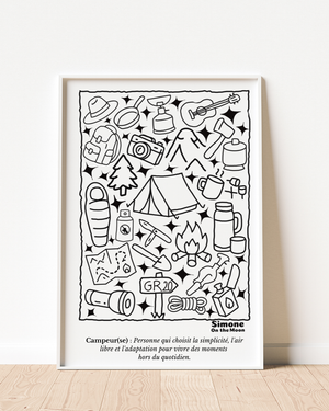 Affiche Campeur(se)
