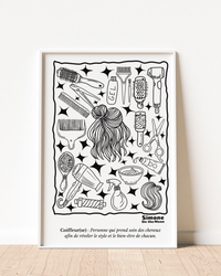 Affiche Coiffeur(se)