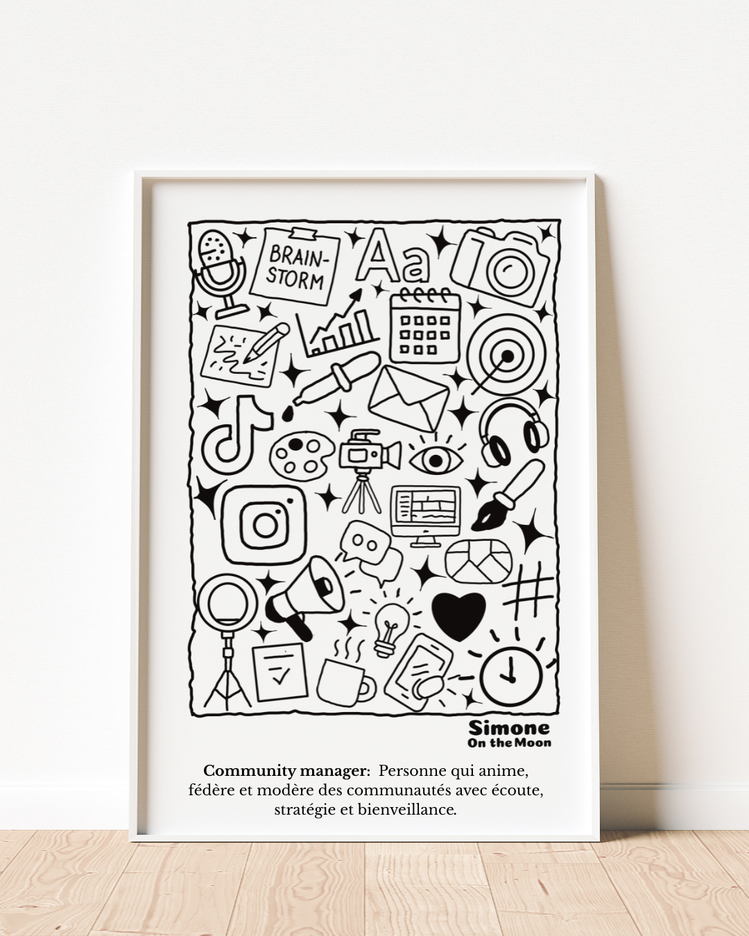 Affiche Community manager
