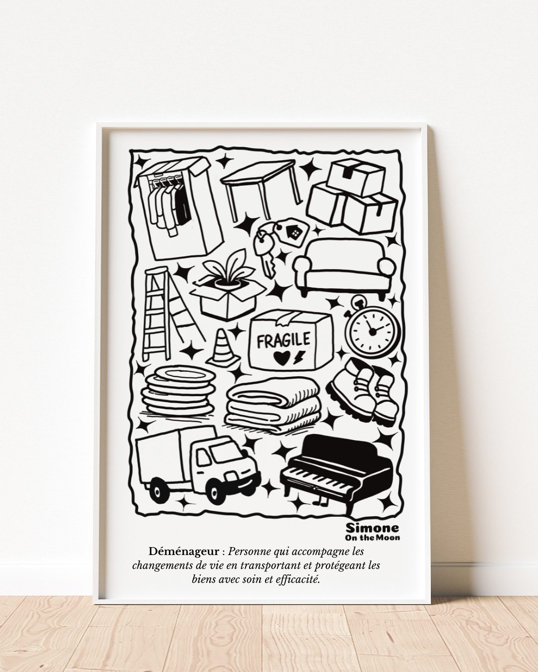 Affiche Déménageur(se)