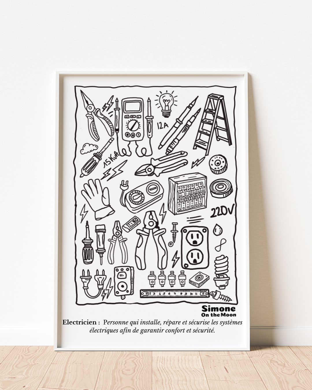 Affiche Électricien(ne)