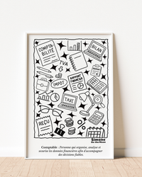 Affiche Expert-comptable