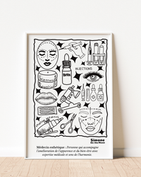 Affiche Médecin esthétique