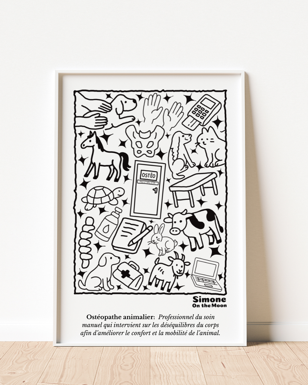 Affiche Ostéopathe animalier(ère)