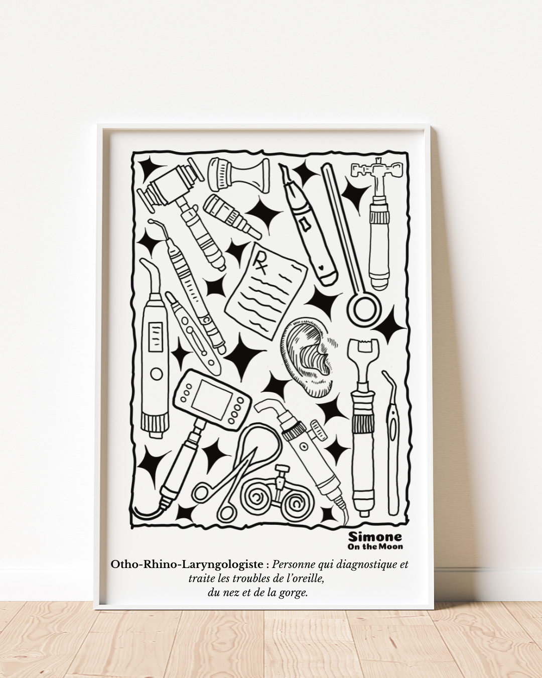 Affiche Oto-rhino-laryngologiste