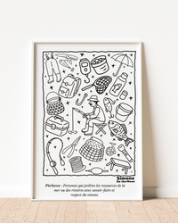 Affiche Pêcheur(se)