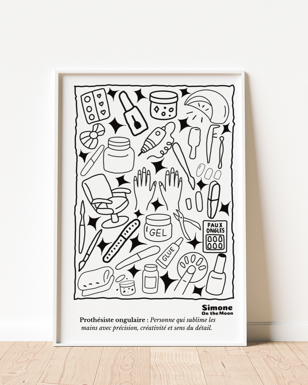 Affiche Prothésiste ongulaire