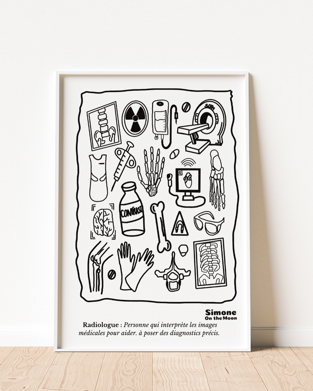 Affiche Radiologue