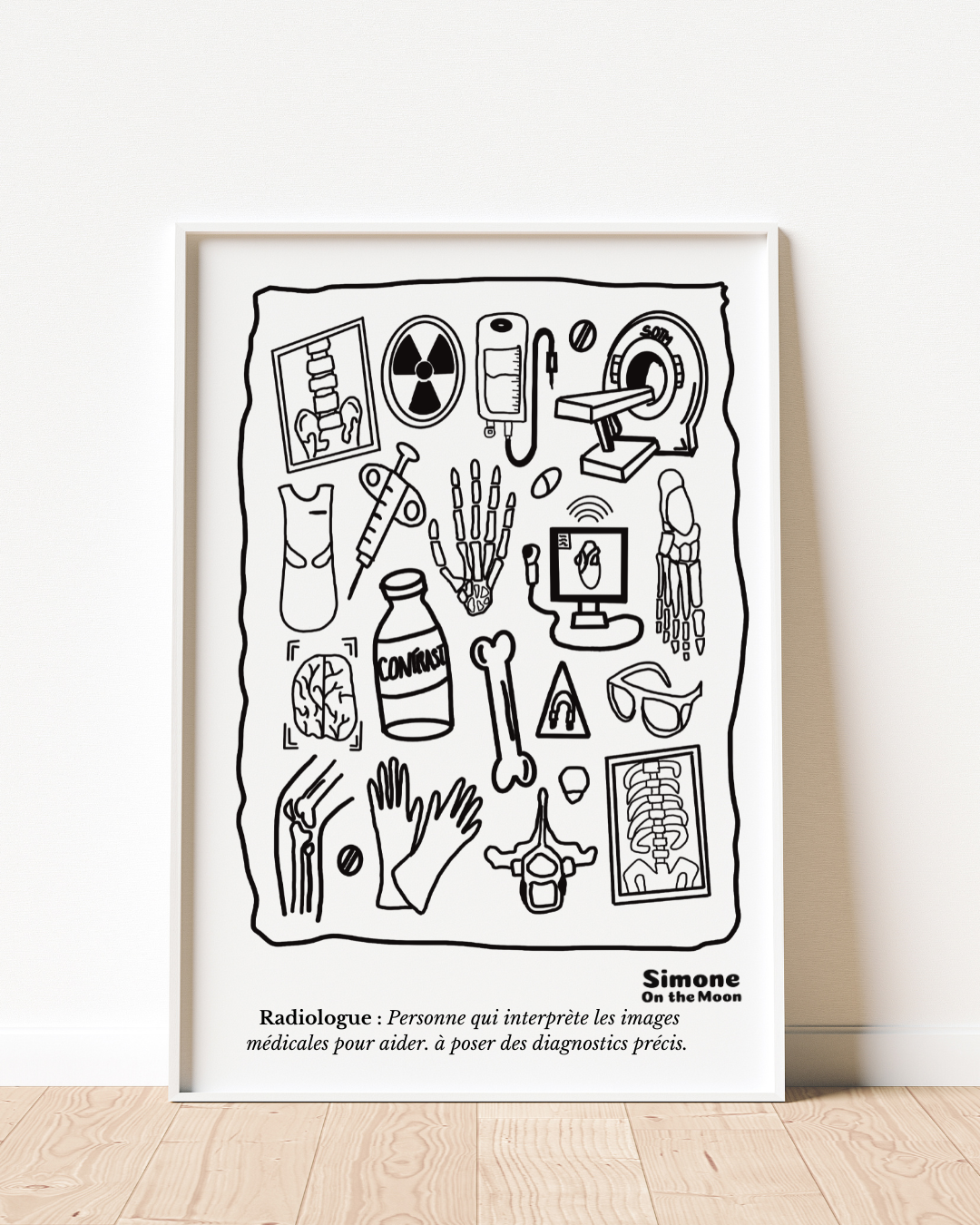 Affiche Radiologue