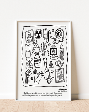 Affiche Radiologue