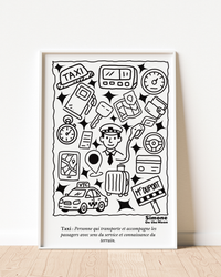Affiche Taxi