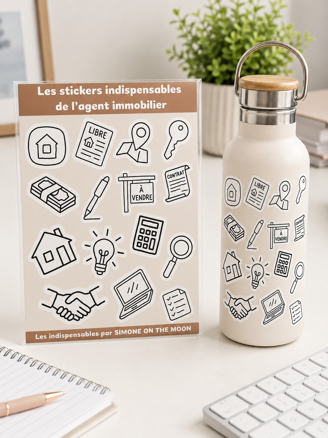 Stickers Agent immobilier