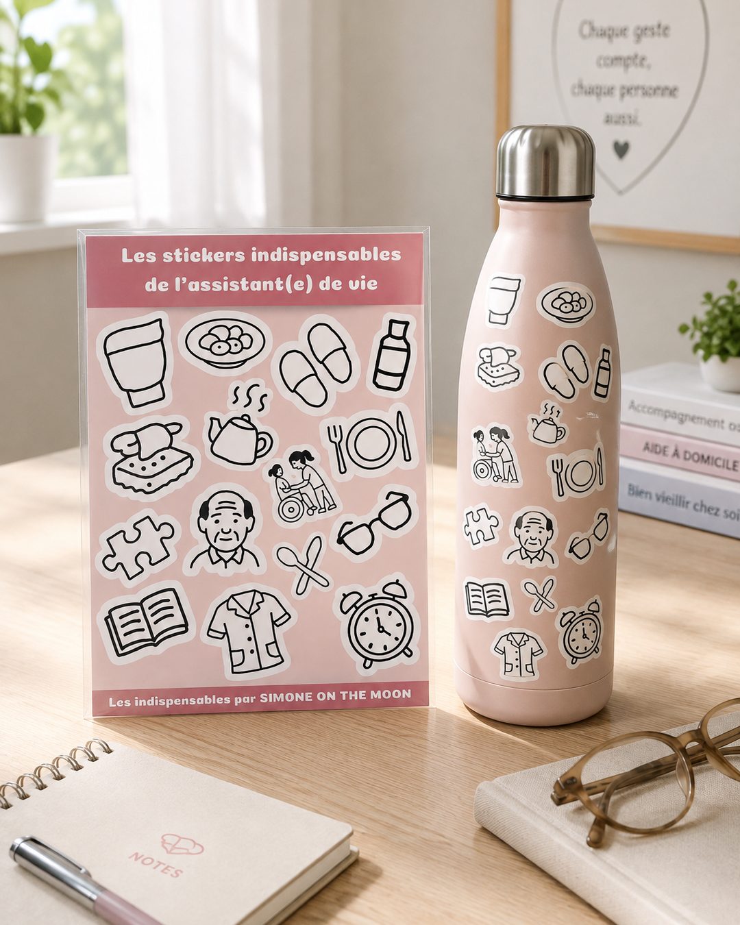 Stickers Assistant(e) de vie