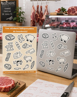 Stickers Boucher(ère)