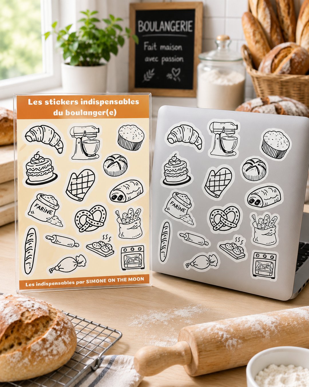 Stickers Boulanger(ère)