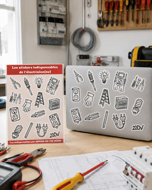 Stickers Électricien(ne)