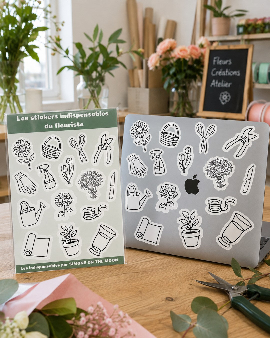 Stickers Fleuriste