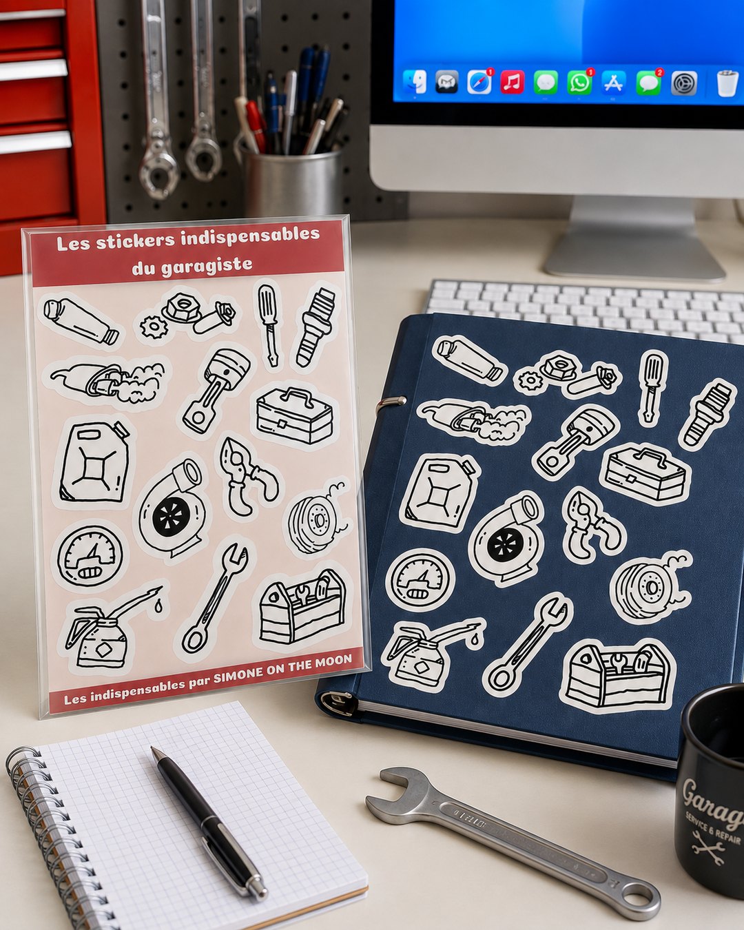 Stickers Garagiste