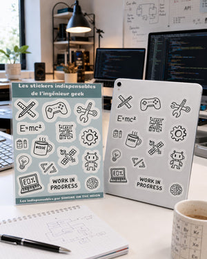 Stickers Ingénieur(e) geek