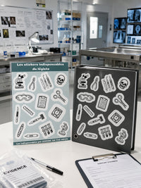 Stickers Médecin légiste