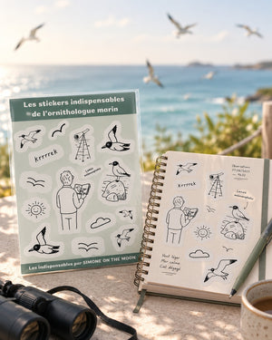 Stickers Ornithologue marin(e)