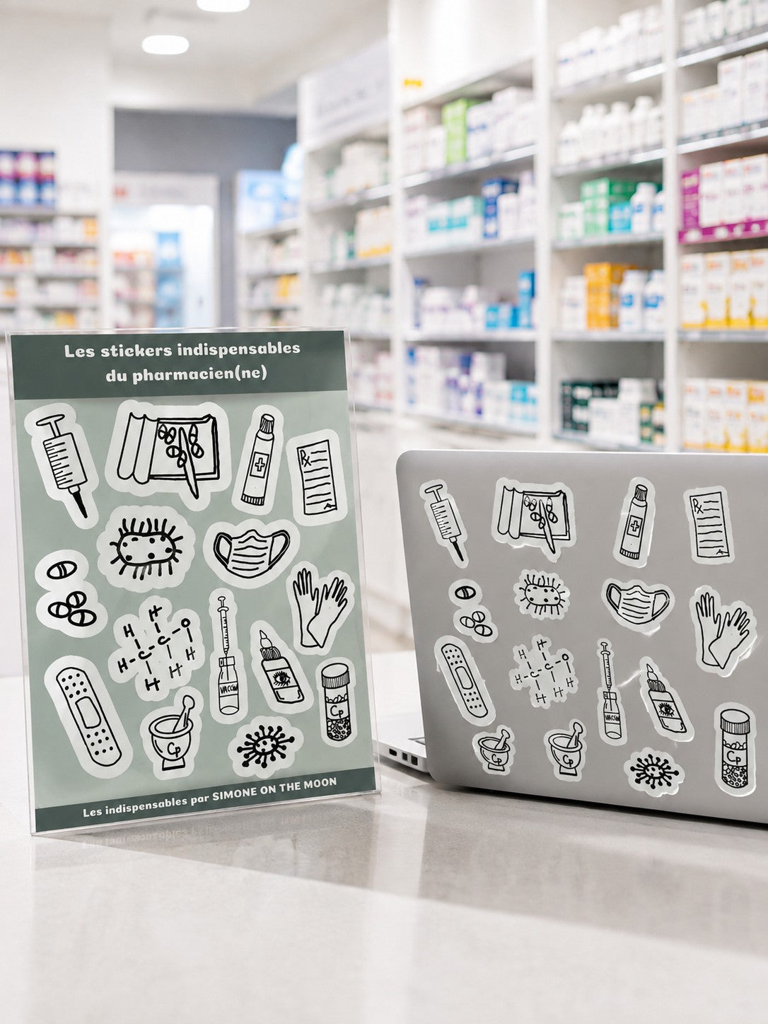 Stickers Pharmacien(ne)