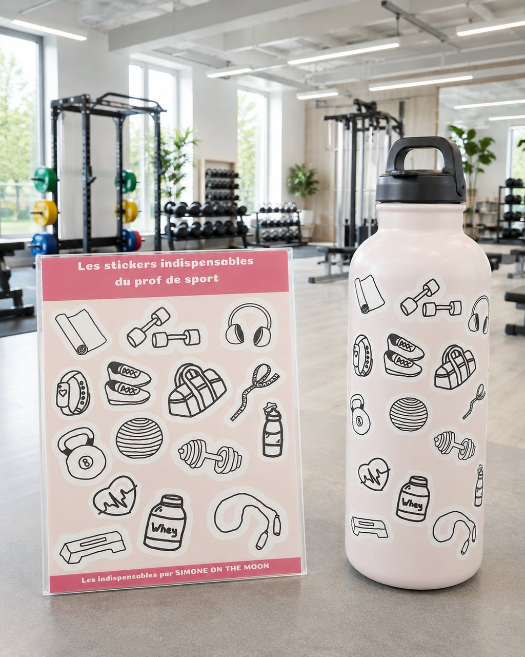 Stickers Prof de sport