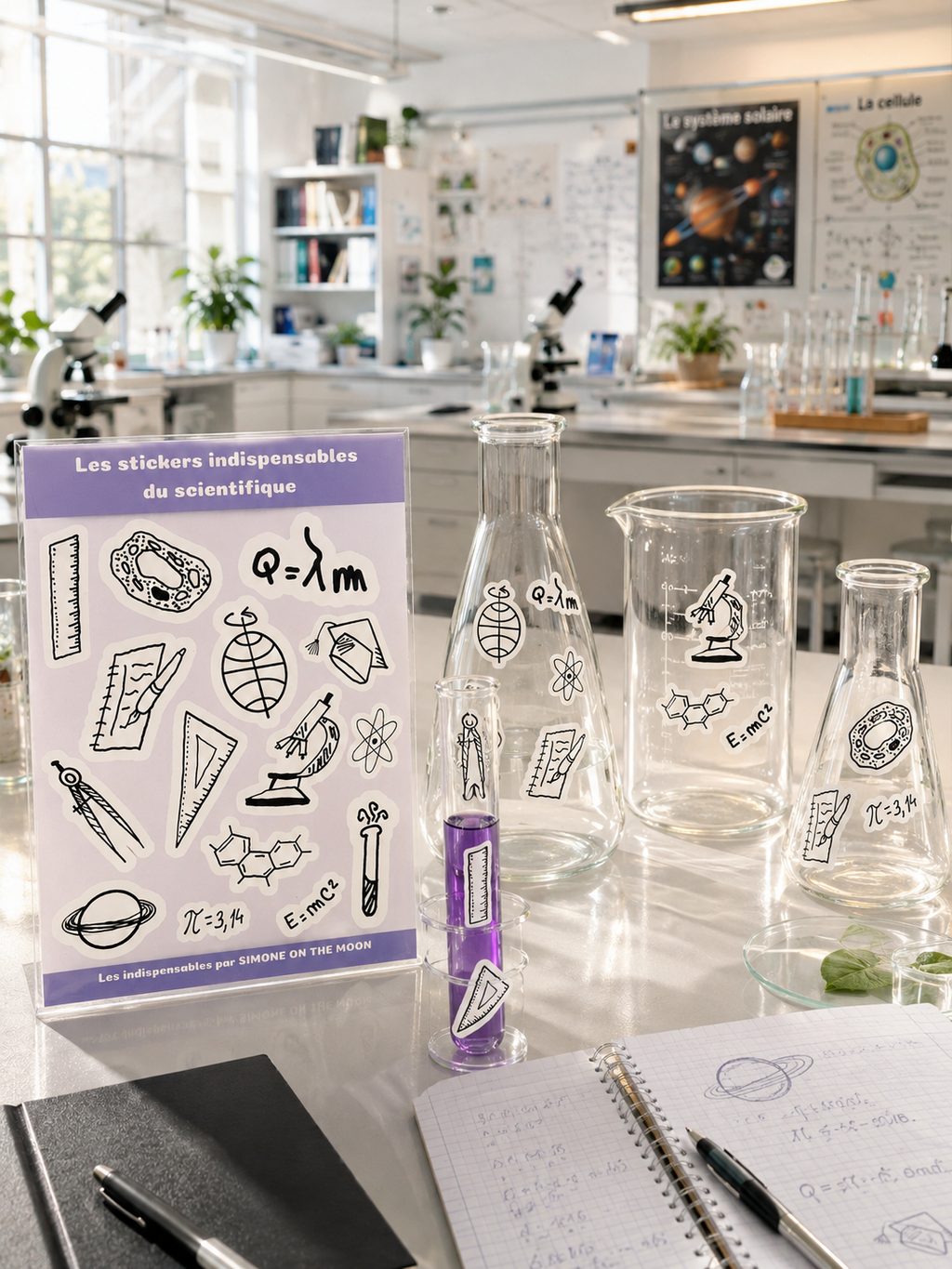 Stickers Scientifique