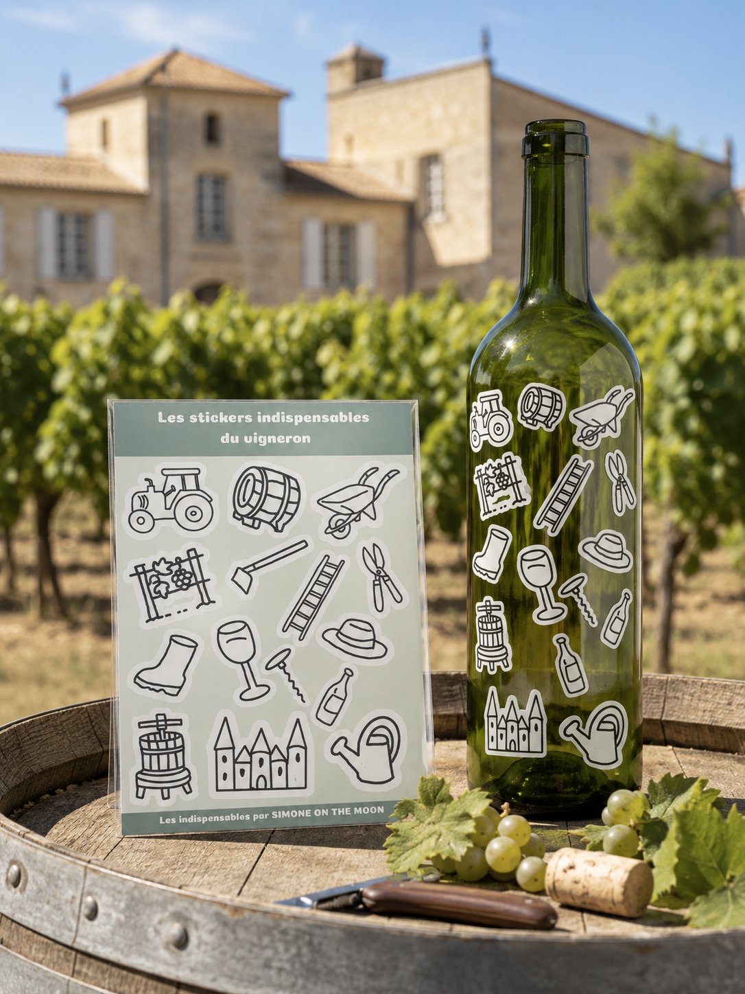 Stickers Vigneron(ne)
