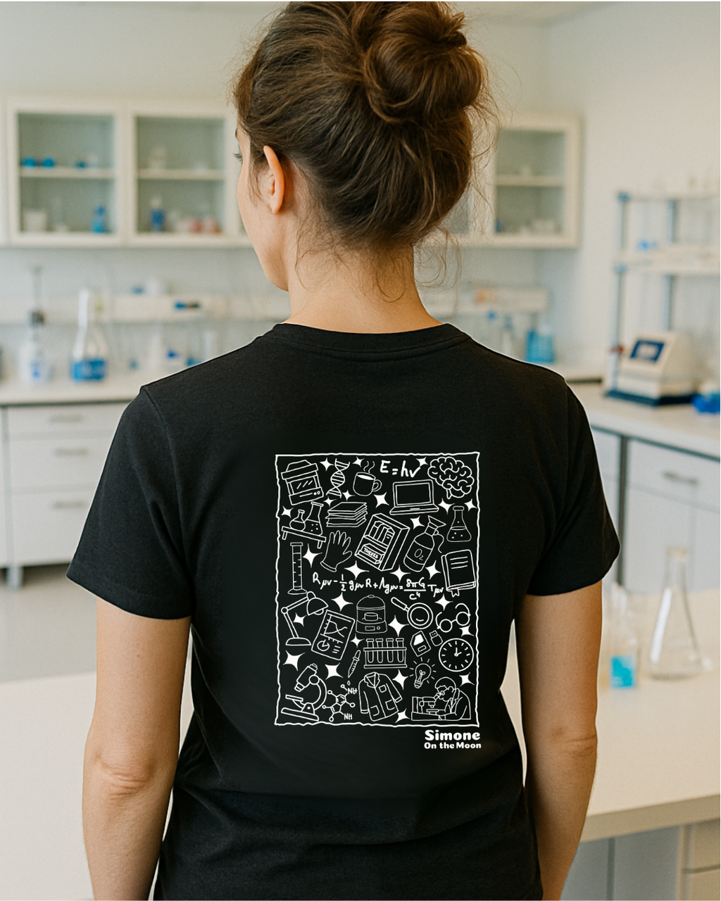 T-shirt Chercheur(se) — Noir