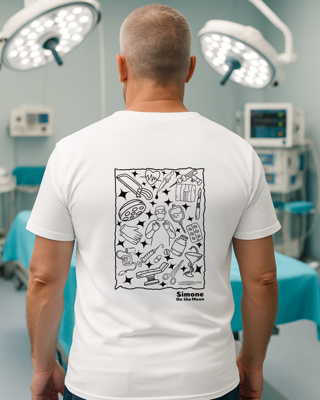 T-shirt Chirurgien(ne) — Blanc