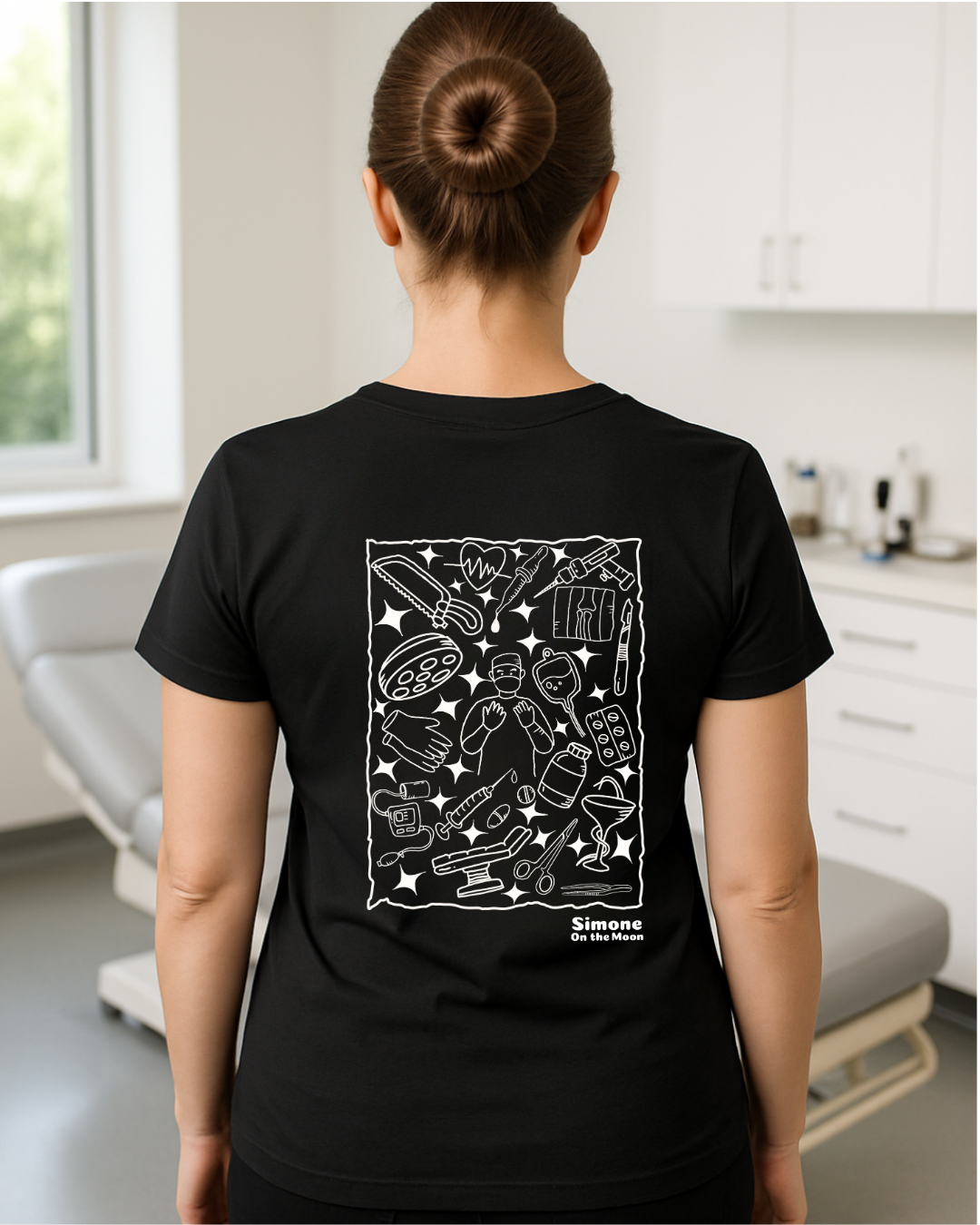T-shirt Chirurgien(ne) — Noir