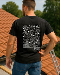 T-shirt Couvreur(se) — Noir