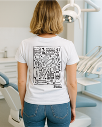 T-shirt Dentiste — Blanc