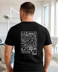 T-shirt Dentiste — Noir
