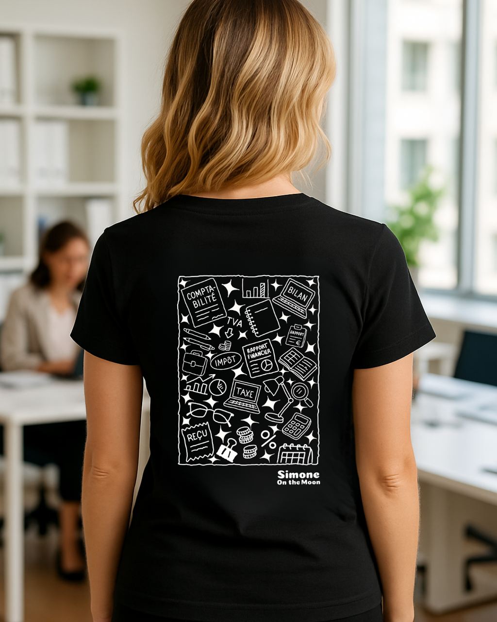 T-shirt Expert-comptable — Noir