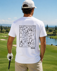 T-shirt Golfeur(se) — Blanc