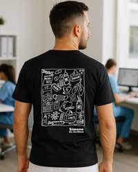 T-shirt Infirmier(ère) — Noir